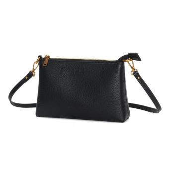 CLUTCH 0450.46BC MEDIA COURO C/ZIPER FEM SANTA LOLLA