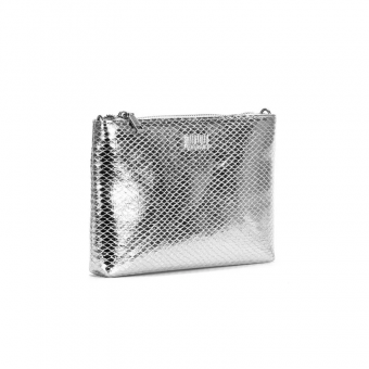 CLUTCH 0450.46BC MEDIA COURO C/ZIPER FEM SANTA LOLLA