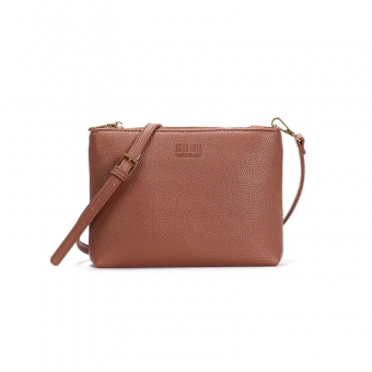 CLUTCH 0450.46BC MEDIA COURO C/ZIPER FEM SANTA LOLLA