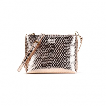 CLUTCH 0450.46BC MEDIA COURO C/ZIPER FEM SANTA LOLLA