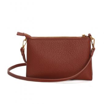 CLUTCH 0450.46BC MEDIA COURO C/ZIPER FEM SANTA LOLLA