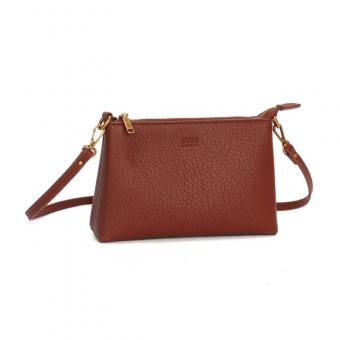 CLUTCH 0450.46BC MEDIA COURO C/ZIPER FEM SANTA LOLLA