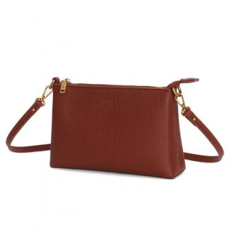 CLUTCH 0450.46BC MEDIA COURO C/ZIPER FEM SANTA LOLLA