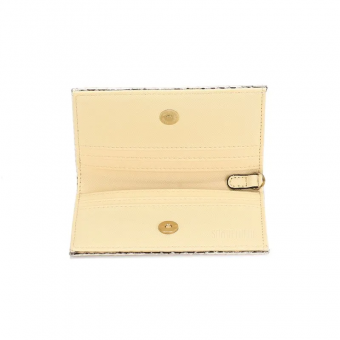 CARTEIRA 0471.4710 PEQUENA COURO LOGO METAL FEM SANTA LOLLA