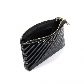 BOLSA 0470.4A32 COURO COSTURA PEQUENA C/ZIPER DOURADO FEM SANTA LOLLA