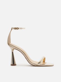 SANDALIA A135980001 SALTO ALTO FINO TIRA C/TEXTURA FEM AREZZO - Código 118436-3541