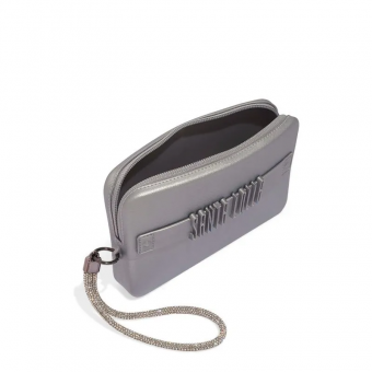 BOLSA 0450.4C4E CLUTCH BORRACHA LOGO ALTO RELEVO FEM SANTA LOLLA