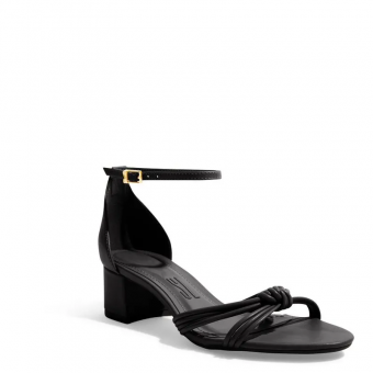 SANDALIA 04AA.46CA COURO SALTO ABERTA FEM SANTA LOLLA