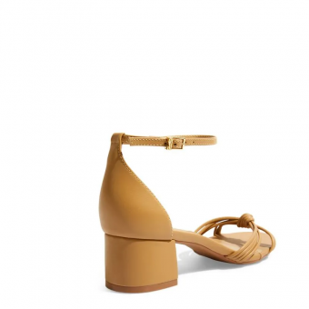 SANDALIA 04AA.46CA COURO SALTO ABERTA FEM SANTA LOLLA