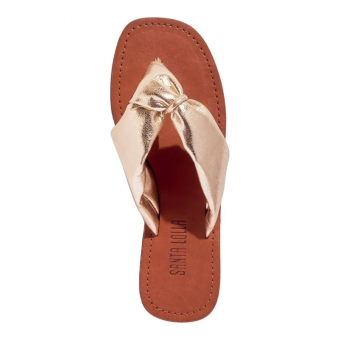 RASTEIRA 0472.4CF5 NOZINHO METALIZADO FEM SANTA LOLLA