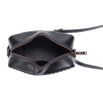 BOLSA 0470.48D6 COURO QUADRADA COM TAXAS SANTA LOLLA