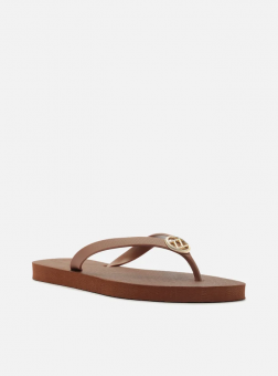 CHINELO Z190260144 BASICO LOGO DOURADO FEM AREZZO