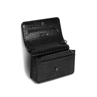 BOLSA 0470.5119 CROCO LOGO CHUMBO PEQUENA LADO SANTA LOLLA